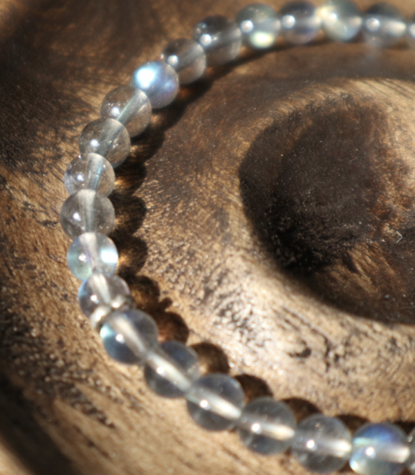 5mm Buddha Stones Natural Moonstone Prosperity Bracelet