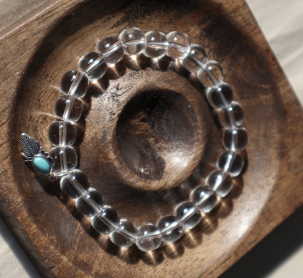 8mm Clear Quartz Bracelet