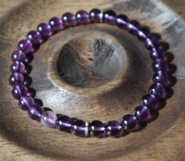 6mm Delicate Healing Amethyst Bracelet